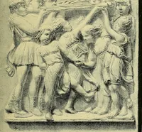 An illustration from Stories of art and artists (1887)