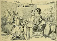 An illustration from Stories of art and artists (1887)