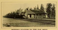 An illustration from The story of the American railroad (1915)