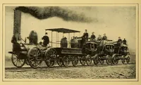An illustration from The story of the American railroad (1915)