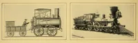 An illustration from The story of the American railroad (1915)