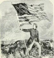 An illustration from Story of the American flag with patriotic selections and incidents (1903)