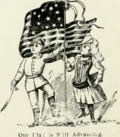 An illustration from Story of the American flag with patriotic selections and incidents (1903)