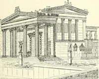 An illustration from The story of architecture: an outline of the styles in all countries (1896)
