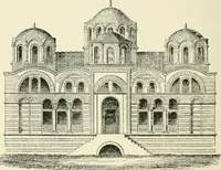 An illustration from The story of architecture: an outline of the styles in all countries (1896)