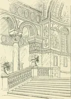 An illustration from The story of architecture: an outline of the styles in all countries (1896)