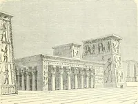 An illustration from The story of architecture: an outline of the styles in all countries (1896)