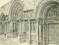 An illustration from The story of architecture: an outline of the styles in all countries (1896)