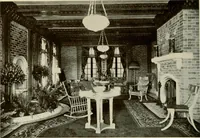 An illustration from The Story of brick ; the permanence, beauty, and economy of the face brick house / American Face Brick Association (1922)