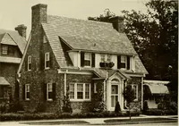An illustration from The Story of brick ; the permanence, beauty, and economy of the face brick house / American Face Brick Association (1922)