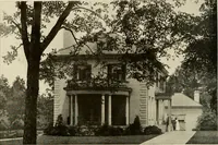 An illustration from The Story of brick ; the permanence, beauty, and economy of the face brick house / American Face Brick Association (1922)