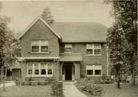 An illustration from The Story of brick ; the permanence, beauty, and economy of the face brick house / American Face Brick Association (1922)