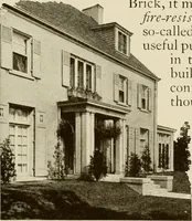 An illustration from The Story of brick ; the permanence, beauty, and economy of the face brick house / American Face Brick Association (1922)