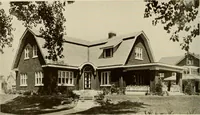 An illustration from The Story of brick ; the permanence, beauty, and economy of the face brick house / American Face Brick Association (1922)