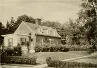 An illustration from The Story of brick ; the permanence, beauty, and economy of the face brick house / American Face Brick Association (1922)