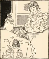 An illustration from The story of live dolls : being an account of how, on a certain June morning... (1920)