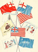An illustration from The story of our flag, colonial and national, with historical sketch of the Quakeress Betsy Ross (1898)