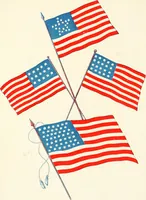 An illustration from The story of our flag, colonial and national, with historical sketch of the Quakeress Betsy Ross (1898)