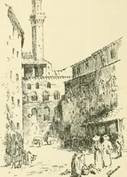An illustration from The story of Siena and San Gimignano (1902)