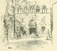 An illustration from The story of Siena and San Gimignano (1902)