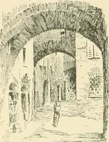 An illustration from The story of Siena and San Gimignano (1902)