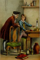 An illustration from The story of Sir Humphrey Davy and the invention of the safety-lamp (1878)