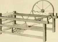 Picture 42 of 60 from The story of textiles; a bird's-eye view of the history of the beginning and the growth of the industry by which mankind is clothed (1912), leaf 210