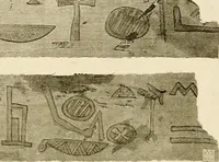 An illustration from The story of textiles; a bird's-eye view of the history of the beginning and the growth of the industry by which mankind is clothed (1912)