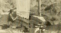 Picture 2 of 60 from The story of textiles; a bird's-eye view of the history of the beginning and the growth of the industry by which mankind is clothed (1912), leaf 9