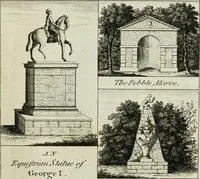 An illustration from Stowe : a description of the house and gardens of the most noble and puissant prince, George Grenville Nugent Temple, Marquis of Buckingham, Earl Temple, Viscount and Baron Cobham .. (1788)