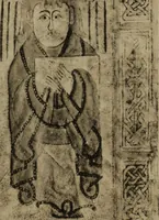An illustration from The Stowe missal, ms. D II 3 in the library of the Royal Irish Academy, Dublin (1906)