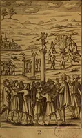 An illustration from The strange and prodigious religions, customs, and manners of sundry nations ... (1688)