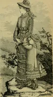 An illustration from Strawbridge & Clothier's quarterly (1882)