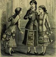 An illustration from Strawbridge & Clothier's quarterly (1882)
