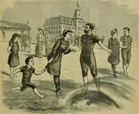 An illustration from Strawbridge & Clothier's quarterly (1882)