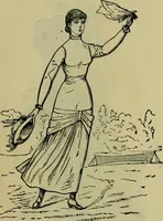 An illustration from Strawbridge & Clothier's quarterly (1882)