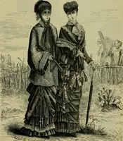 An illustration from Strawbridge & Clothier's quarterly (1882)