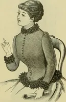 An illustration from Strawbridge & Clothier's quarterly (1882)