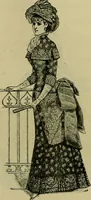 An illustration from Strawbridge & Clothier's quarterly (1882)
