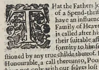 An illustration from Strength out of weaknesse; or A glorious manifestation of the further progresse of the Gospel among the 1ndians [sic] in New-England. (1652)