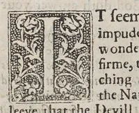 An illustration from Strength out of weaknesse; or A glorious manifestation of the further progresse of the Gospel among the 1ndians [sic] in New-England. (1652)