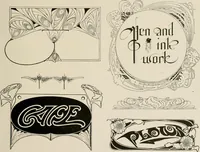 An illustration from Strong's book of designs; a masterpiece of modern ornamental art (1917)