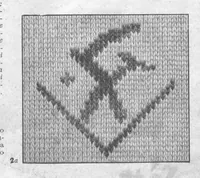 Picture 14 of 14 from IL RICAMO - numeri vari/1930-1940 - frammenti (1930), leaf 35