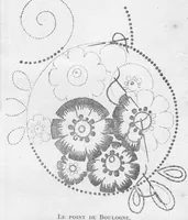 An illustration from JOURNAL DES OUVRAGES DE DAMES - 1930 - frammenti (1930)