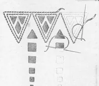 Picture 15 of 17 from JOURNAL DES OUVRAGES DE DAMES - 1930 - frammenti (1930), leaf 11