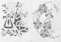An illustration from JOURNAL DES OUVRAGES DE DAMES - 1930 - frammenti (1930)