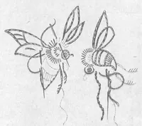 An illustration from JOURNAL DES OUVRAGES DE DAMES - 1930 - frammenti (1930)