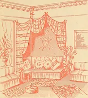 An illustration from Students' furniture : rugs and draperies. (1903)
