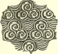 An illustration from Studies in the decorative art of Japan (1910)