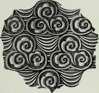 An illustration from Studies in the decorative art of Japan (1910)